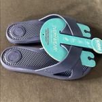 Women’s Totes Navy Blue Cross Slide Lightweight Waterproof Durable Size 9 NEW Photo 5