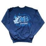Disneyland by Walt World by Hanes Navy 2016 Crewneck Sweatshirt S Photo 0