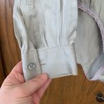 DKNY Vintage  green silk blend blouse bodysuit‎ Photo 3