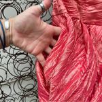 Jessica McClintock Vintage 80s 90s coral bubble strapless ruched prom dress Photo 7