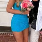 Amanda Uprichard  Dress Mini Blue xs Photo 2