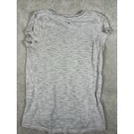 Lululemon Another Mile Short Sleeve T-Shirt Relaxed Fit Space Dye Gray Sz 4 Soft Photo 6