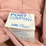 Buffalo Pink Smiley Face Pullover Hoodie Women’s Medium Pink Photo 3