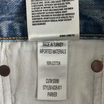 AGOLDE Parker Vintage Cut Off Light Wash Denim Jean Shorts Photo 5