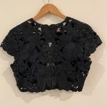 Josie Natori Evening Collection Embroidered Black Bolero One Size NWOT Photo 1