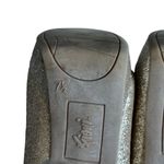 Fioni Night Gold Glitter Evening Peep Toe Heels Size 7.5 Photo 7