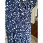 Altar'd State Altar’d State Romper Smocked Ditsy Floral Puff Sleeve Cottagecore Summer Spring Photo 5