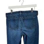 NYDJ Sheri Slim Lift Tuck Dark Wash Jeans Mid Rise Stretch Womens Size 12P Photo 4