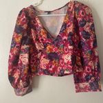 Boutique Floral Print Blouse Photo 7