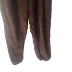 Eddie Bauer Vintage 90s Women's Size 14 Tall Chocolate Brown Corduroy Pants Photo 2