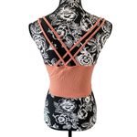 Destined Ribbed Cropped Cami Tank Top Crossback Crop Camisole Sleepwear White Size M Photo 1