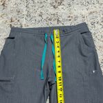 FIGS  Yola Elastic Waistband Skinny Scrub Pants Graphite Gray Medium Petite M/P Photo 5