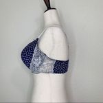 Jessica Simpson Size 38D Blue Floral Bra Photo 4