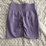 NVGTN  lavender seamless high rise athletic shorts size small Photo 0