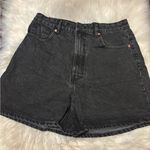 ZARA 🩵🩵 Black Jean Shorts with Distressed Hem🩵🩵 Photo 2