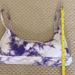 SheIn  Size Small Purple Tie-Dye Bathing Suit Bikini Top Photo 2