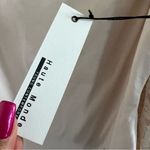 Haute Monde NWT Light Pink Cream Bodysuit Lace Statement Arm Small Photo 3