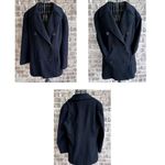 Jones New York Vintage 80's Peacoat Medium? JNY 100% Wool Navy Nautical … Photo 2