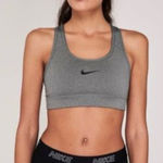 Nike  Women’s Compression Sports Bra Gray size M Photo 0