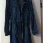 Moda International Vintage Denim Trenchcoat Photo 0
