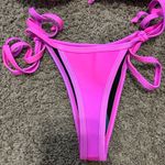 Hoaka Swimwear Pink & Purple Ombre Bikini Set Photo 5