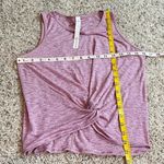 Lululemon Breeze Through Twist Tank Top Pink Rose Blush 6 Pullover Cropped Photo 7