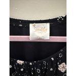 Siren‎ Lily Dress, PM Midnight Navy white floral sheer bell sleeves Size undefined Photo 4