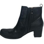Adrienne Vittadini Adrienne Vitadini Harper Womens Black Leather Buckle Ankle Boots Booties Sz 8.5 Photo 3