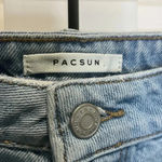 PacSun high rise festival size 30 denim shorts super distressed shorts summer Photo 2