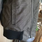 Calvin Klein  coat women’s size large gray and black with hood Photo 3