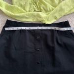Vintage Lily's of Beverly Hills Front Snap Button Tennis Skirt Black Size undefined Photo 3