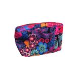 Vera Bradley Multi Color Floral ZipTravel Cosmetic Makeup Bag Photo 4