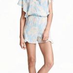 H&M Botanical Ruffle Romper | Size 8 Photo 0