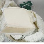 Shenanigans Woman's Large Square Chunky Knit Floral Short Sleeve Vintage NWT! White Photo 5