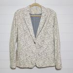 Appleseed’s Blazer Lace Overlay Lined Cream Gray Lining Size 18 White Photo 3