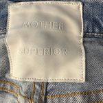 Mother Superior SZ 25 The Tomcat Jeans The Confession Distressed Rips Cropped Blue Photo 8