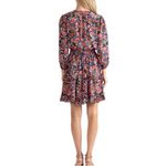 Shoshanna  Blendon Sunset Floral Mini Dress 3/4 Length Sleeves Photo 9