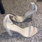 Wild Diva Nude suede heels Photo 3