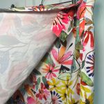 RipSkirt Hawaii Wrap Skirt Size Large Length 2 Wildflower Floral Tropical Beach White Photo 1