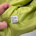 Talbots  Spring Blazer Jacket Womens 12‎ Green Cotton Knit Lined Pockets Photo 10