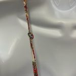 OndadeMar Women Small Pink Floral Paisley One Shoulder 100% Cotton Dress Coverup Photo 5