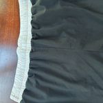 Gap FIT Black Work Out Athletic Shorts Lined Size Medium Contrast Waistband Photo 6