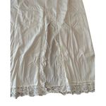 Vintage Opalaire Slip Skirt W/ Lace Hem & Middle Slit Medium Antron III Nylon M Photo 10