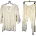 Vintage Sea Breeze‎ of California Pant Set Yellow Photo 1