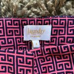 Laundry by Shelli Segal *Like New* Pink and Navy Greek Pattern LAUNDRY Women’s slacks Size 4 Photo 10