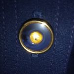 Lilli Ann 12 Vintage Navy Pullover Coat Dress Blue Size L Photo 7