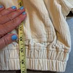 INDIE Collection Cropped Corduroy White Ivory Hooded JACKET Size S Small Photo 6