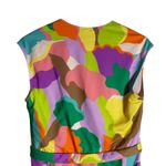 Sanctuary Plunge-Neck Cap-Sleeve Multicolor Print One-Piece Swimsuit Size XL Photo 6