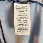 Michael Kors Blue True Navy Midi Dress Gold Grommets Sleeveless Size XS Photo 7