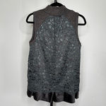Anthro MOTH Knit Tank Top Sz M Gray Green Whimsygoth Fairy Grunge Cottage Goth Gray Size M Photo 2